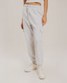 Jogger Café Cargo De Felpa,GRIS CLARO